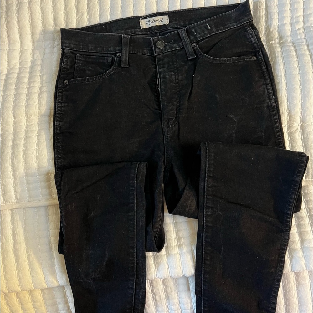 Madewell Black Skinny Jeans Timeless Fit